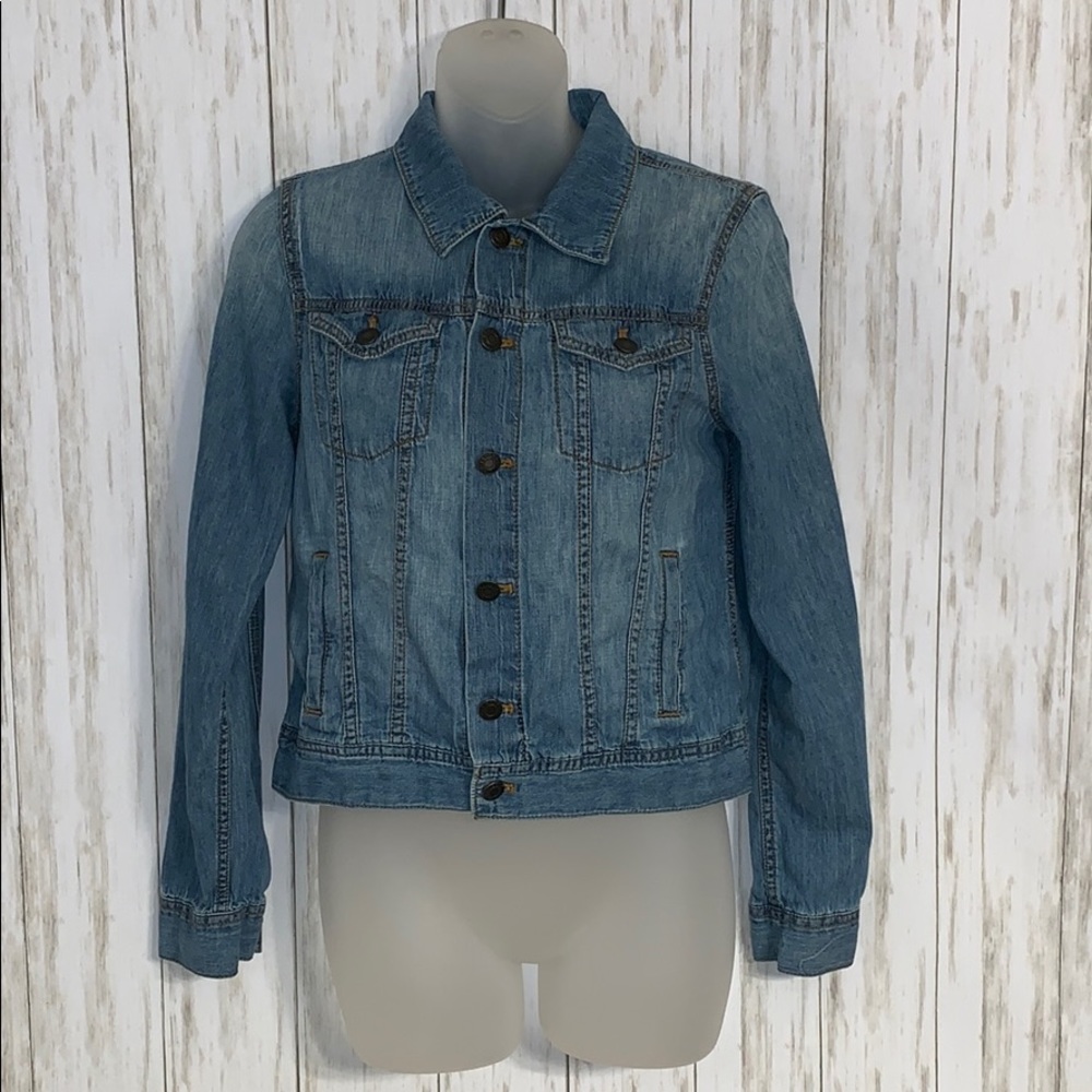 Size XS Talbots Lightweight Jean Jacket